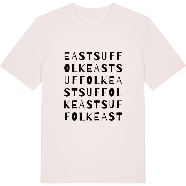 East Suffolk ordlek t-shirt – t-shirt från PinShirt