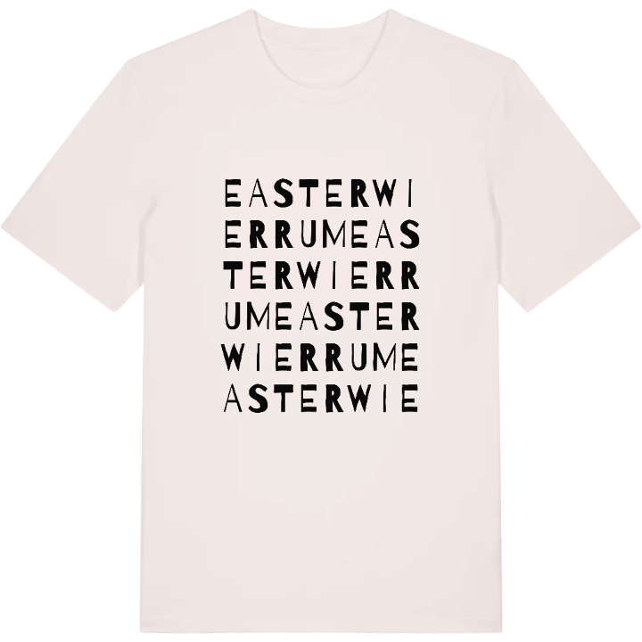 Easterwierrum ordlek t-shirt – t-shirt från PinShirt