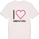 Jag älskar Ebbalycke t-shirt stort tryck