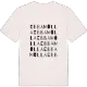 Ebbamölla ordlek t-shirt