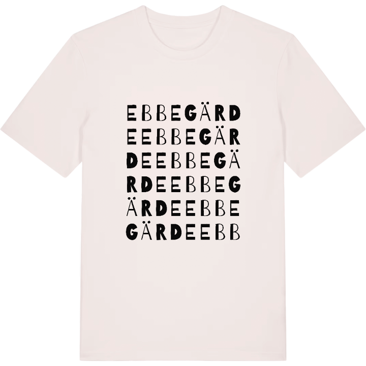 Ebbegärde ordlek t-shirt – t-shirt från PinShirt