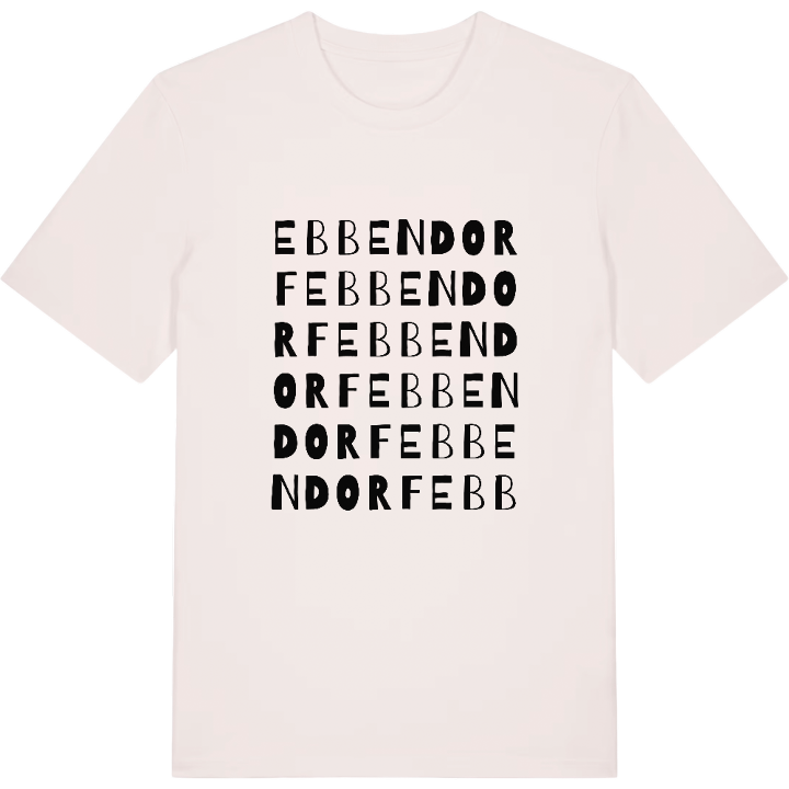 Ebbendorf ordlek t-shirt – t-shirt från PinShirt