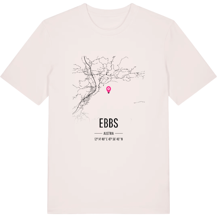 Ebbs karta t-shirt – t-shirt från PinShirt