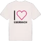Jag älskar Eberbach t-shirt stort tryck