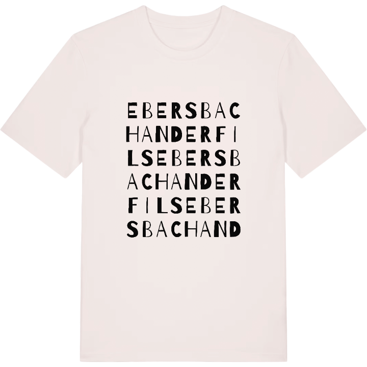 Ebersbach an der Fils ordlek t-shirt – t-shirt från PinShirt