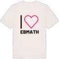 Jag älskar Ebmath t-shirt stort tryck