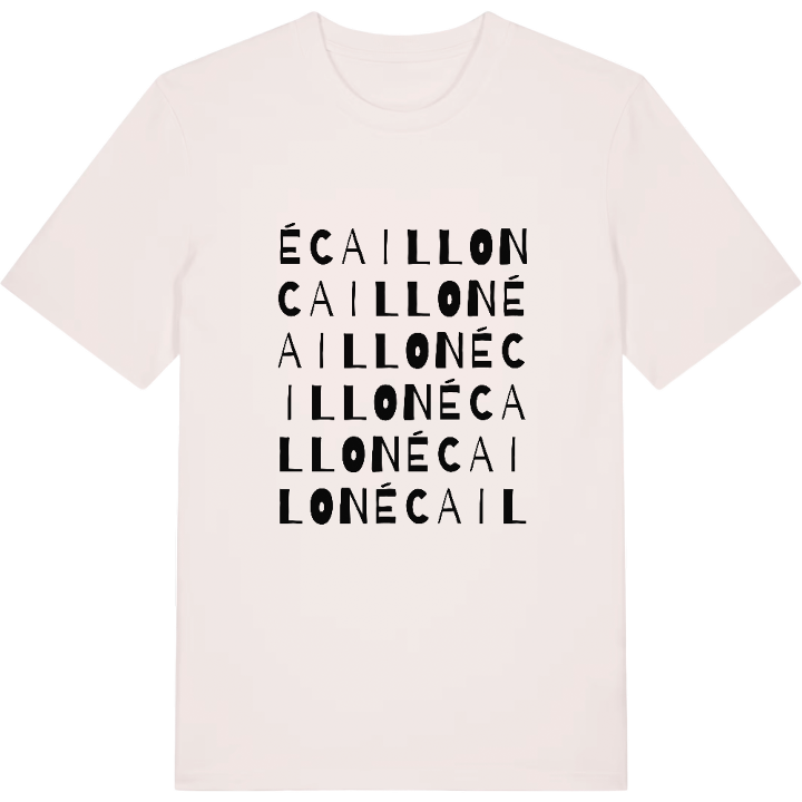 Écaillon ordlek t-shirt – t-shirt från PinShirt