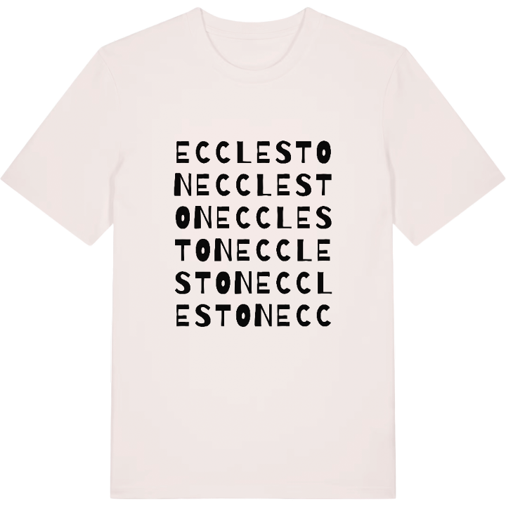 Eccleston ordlek t-shirt – t-shirt från PinShirt