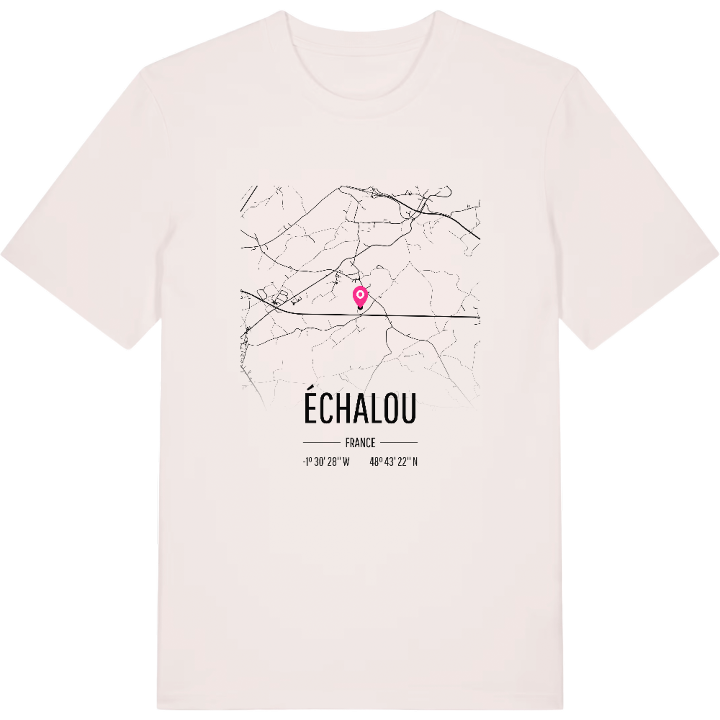Échalou karta t-shirt – t-shirt från PinShirt