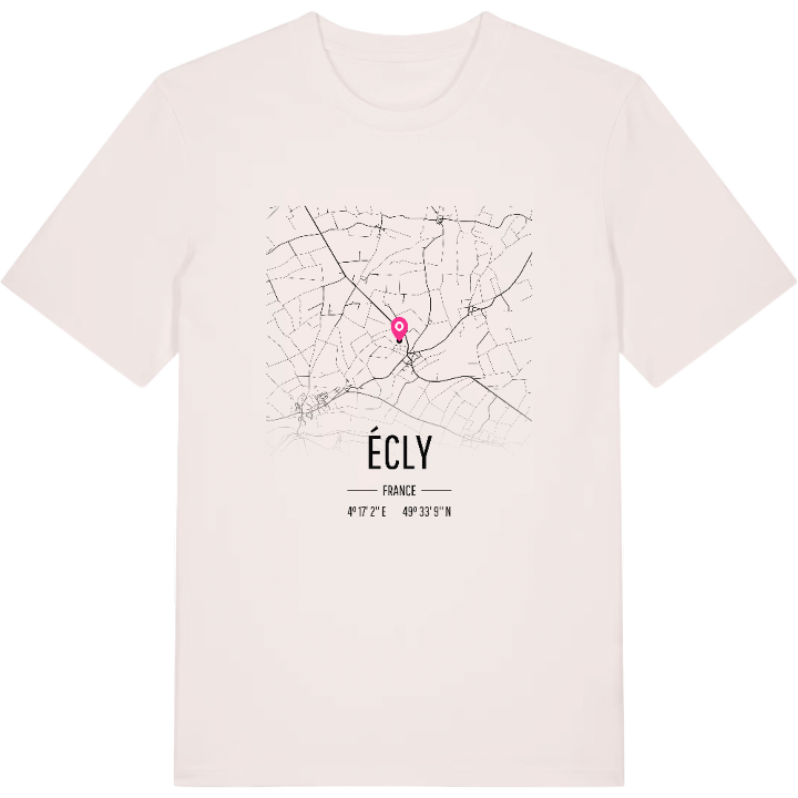 Écly karta t-shirt – t-shirt från PinShirt