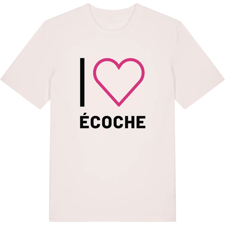 Jag älskar Écoche t-shirt stort tryck – t-shirt från PinShirt