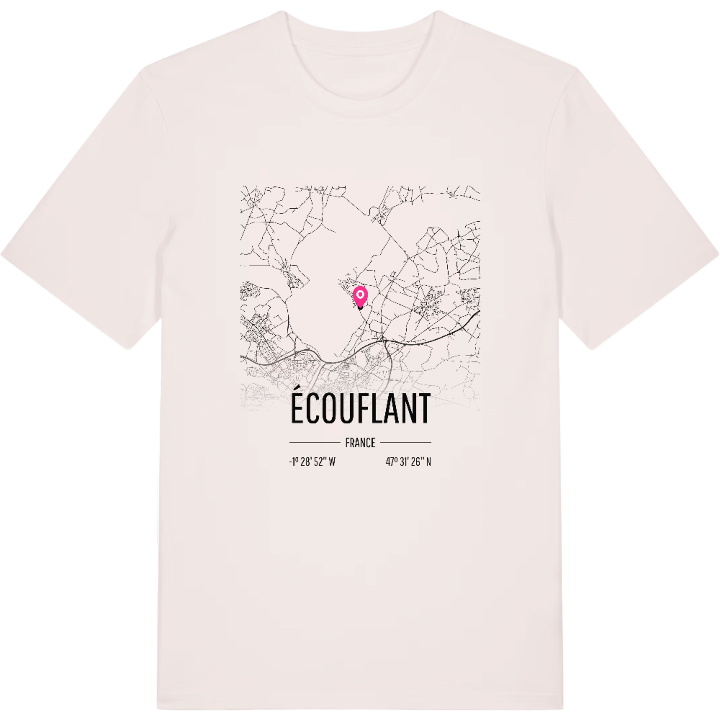 Écouflant karta t-shirt – t-shirt från PinShirt