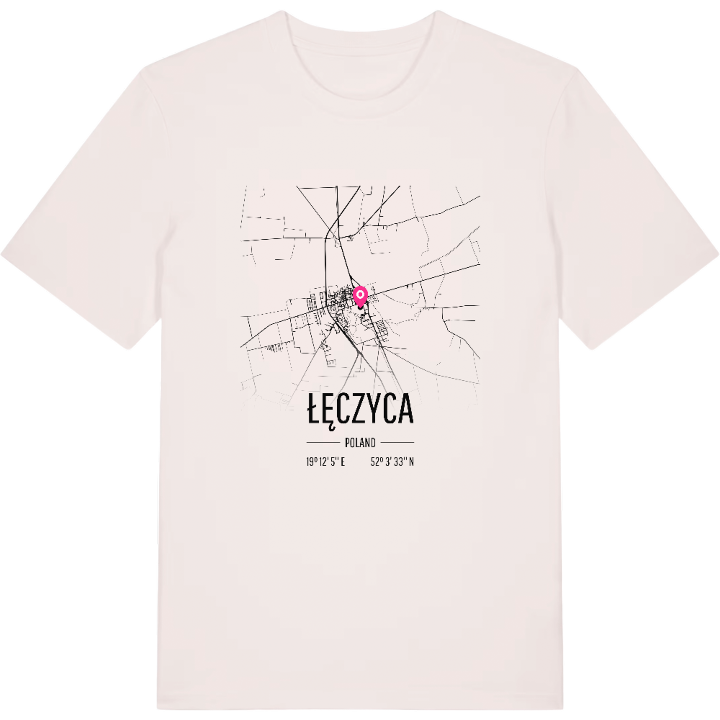 Łęczyca karta t-shirt – t-shirt från PinShirt