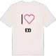 Jag älskar Ed t-shirt stort tryck