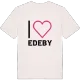 Jag älskar Edeby t-shirt stort tryck