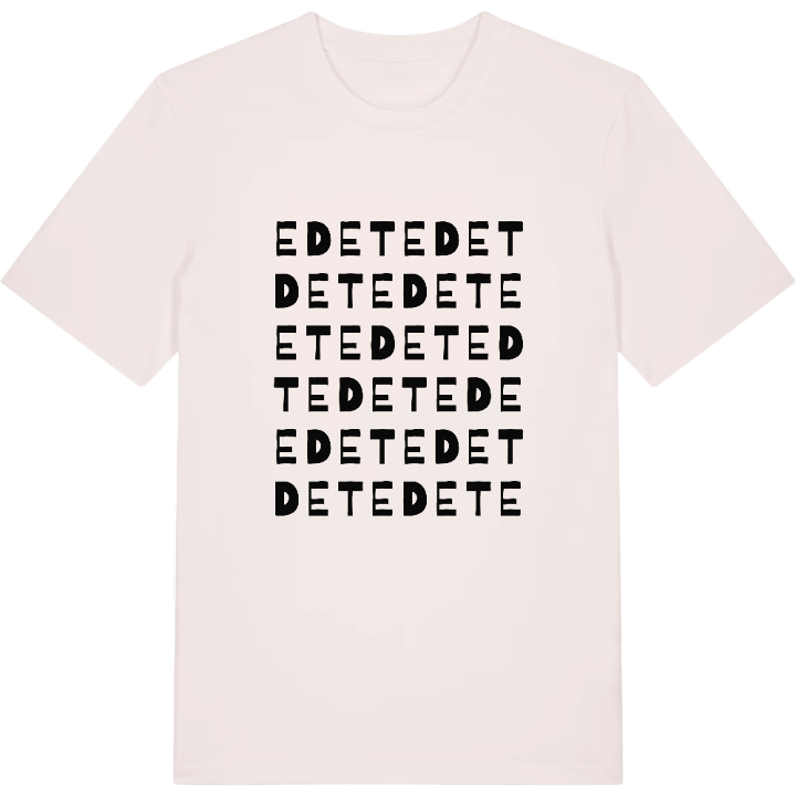 Edet ordlek t-shirt – t-shirt från PinShirt