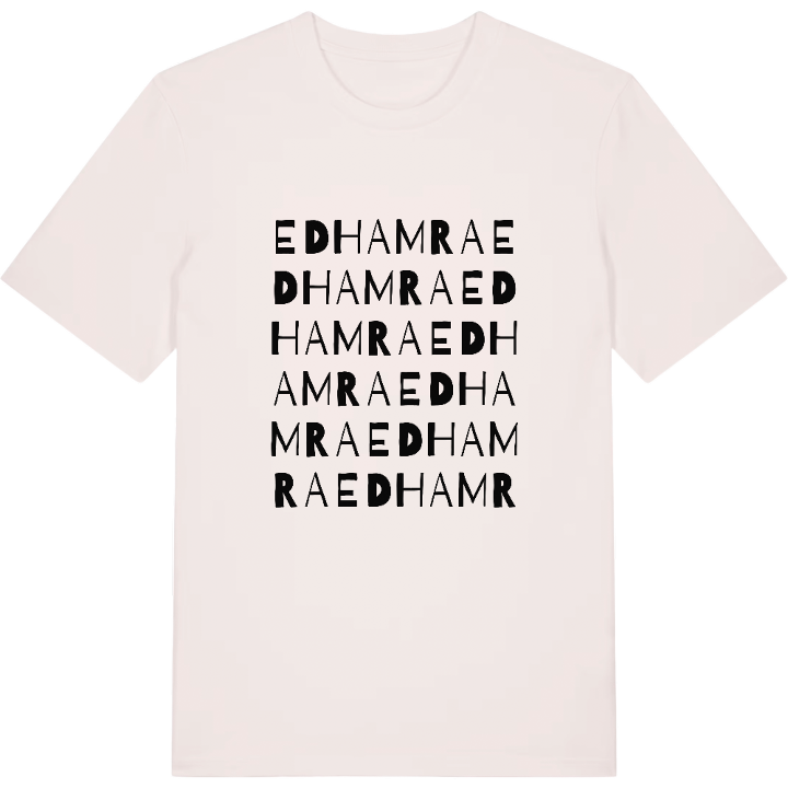 Edhamra ordlek t-shirt – t-shirt från PinShirt
