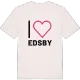 Jag älskar Edsby t-shirt stort tryck