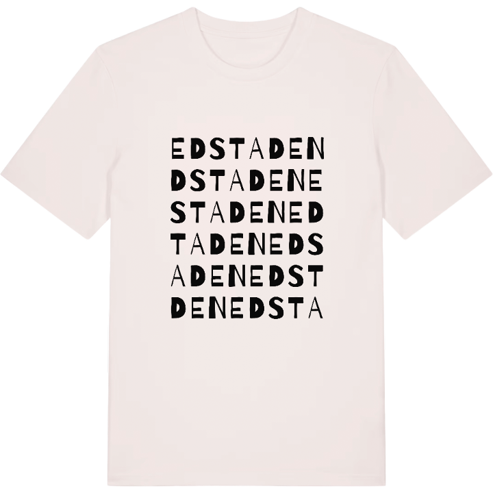 Edstaden ordlek t-shirt – t-shirt från PinShirt