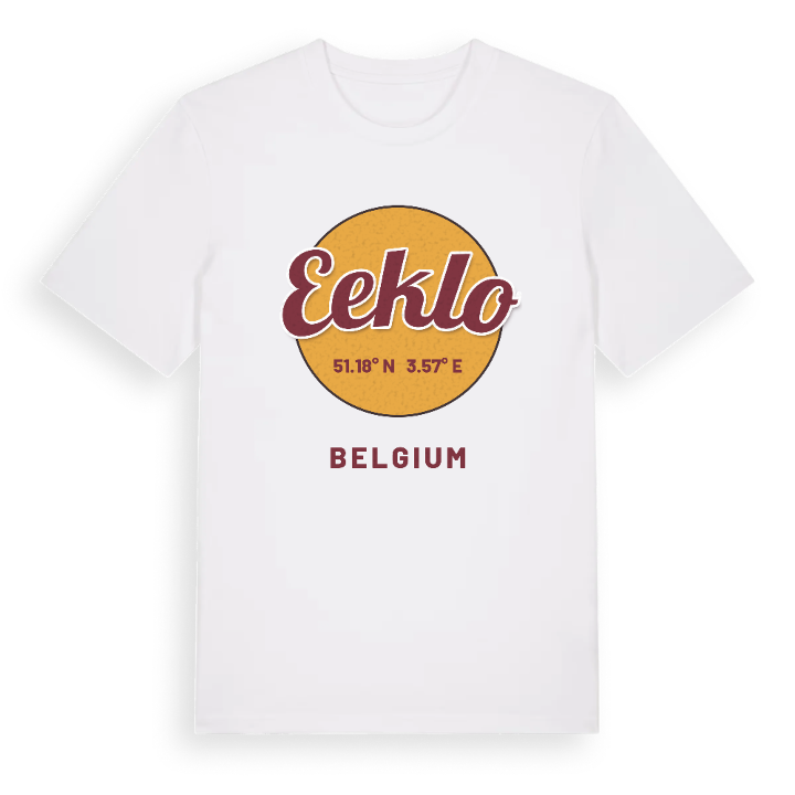 Eeklo cirkel t-shirt – t-shirt från PinShirt