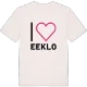 Jag älskar Eeklo t-shirt stort tryck