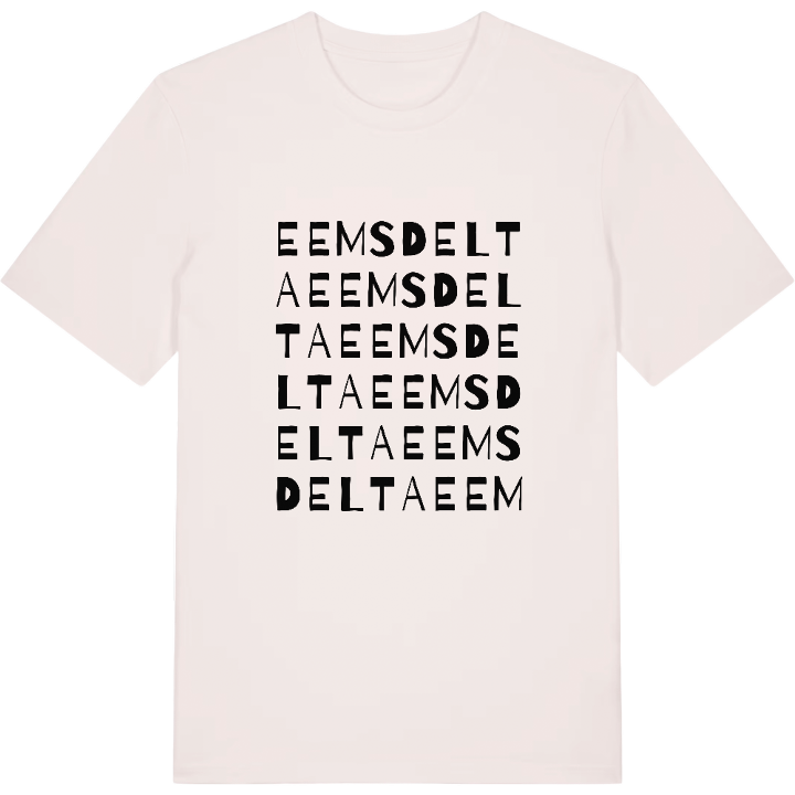 Eemsdelta ordlek t-shirt – t-shirt från PinShirt