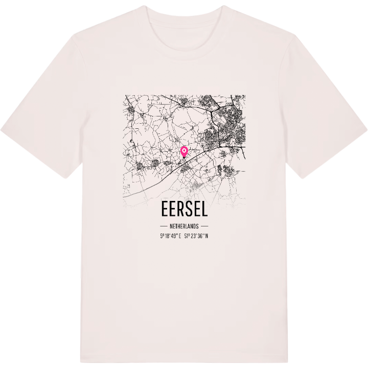 Eersel karta t-shirt – t-shirt från PinShirt
