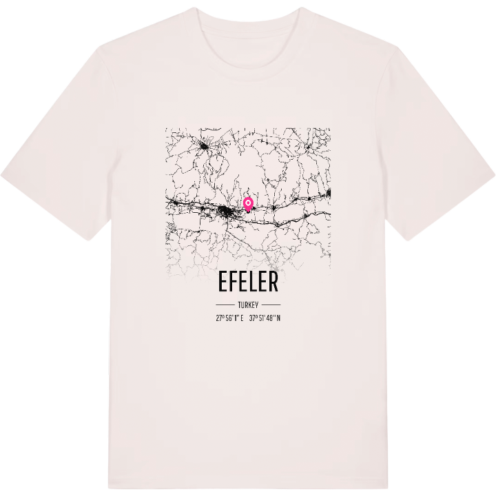 Efeler karta t-shirt – t-shirt från PinShirt