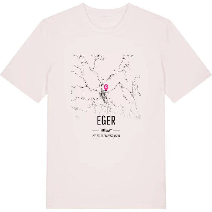 Eger karta t-shirt – t-shirt från PinShirt