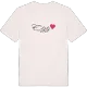 Egg hjärta t-shirt