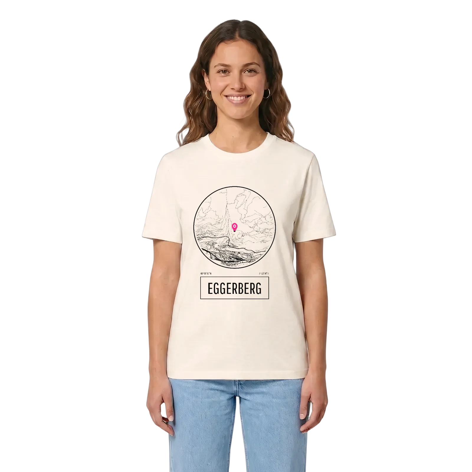 Eggerberg t-shirt – Vintage White, i miljö