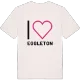 Jag älskar Eggleton t-shirt stort tryck