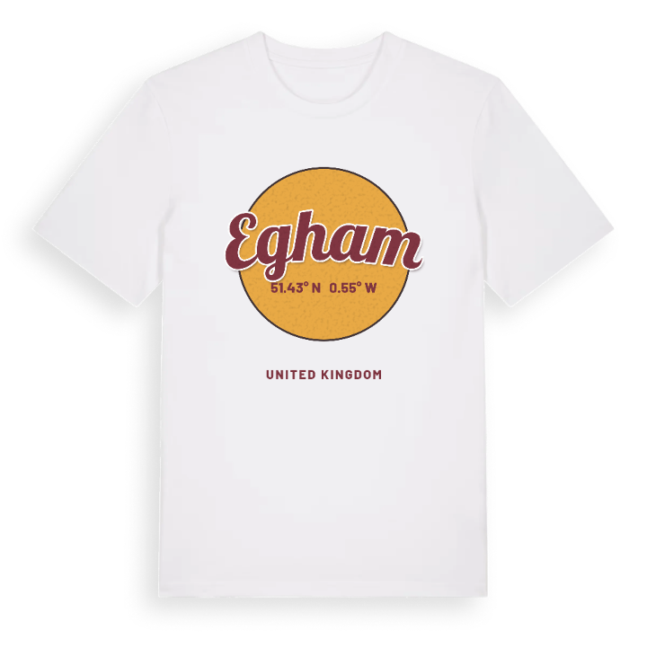 Egham cirkel t-shirt – t-shirt från PinShirt