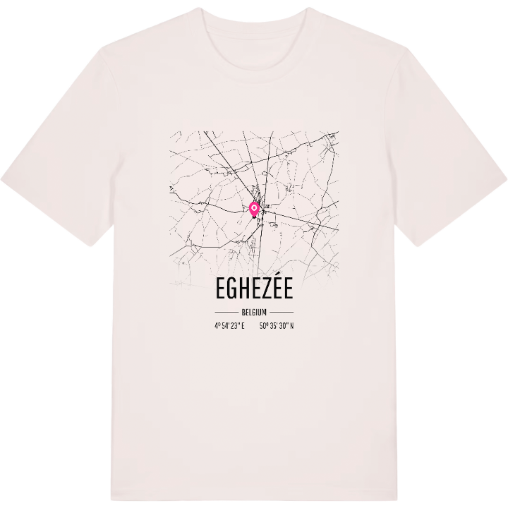 Eghezée karta t-shirt – t-shirt från PinShirt