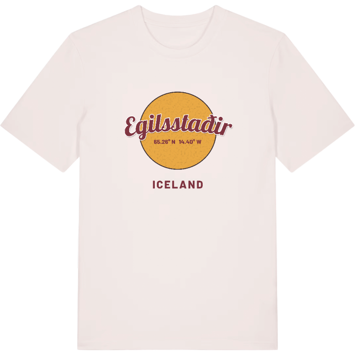 Egilsstaðir cirkel t-shirt – t-shirt från PinShirt