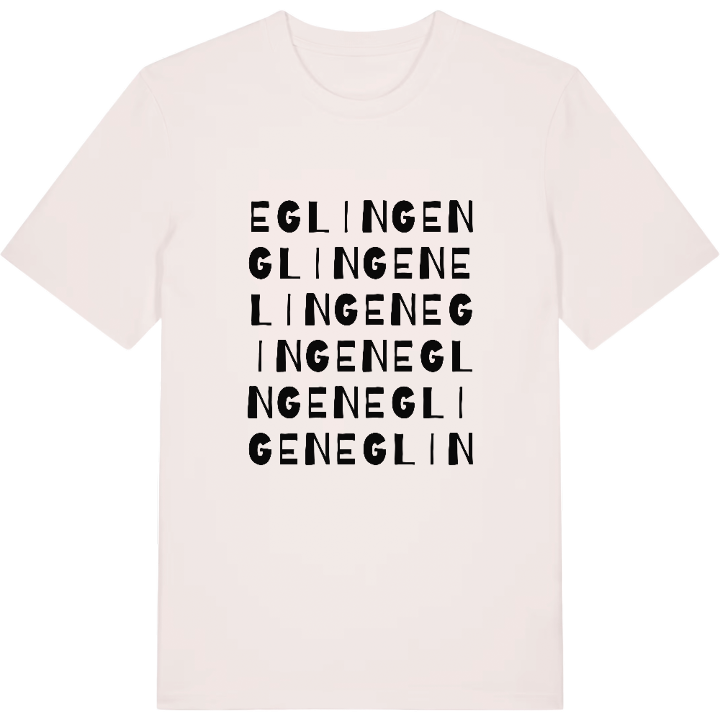 Eglingen ordlek t-shirt – t-shirt från PinShirt