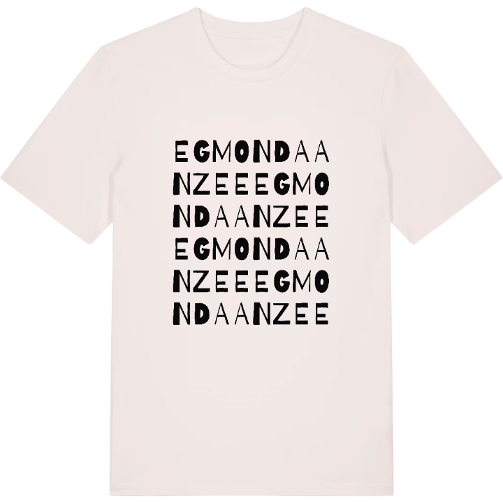 Egmond aan Zee ordlek t-shirt – t-shirt från PinShirt
