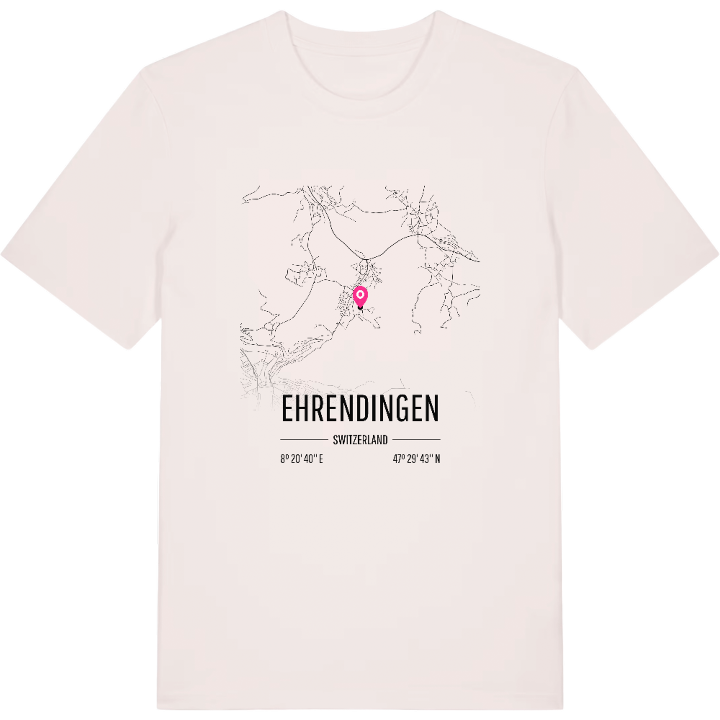 Ehrendingen karta t-shirt – t-shirt från PinShirt