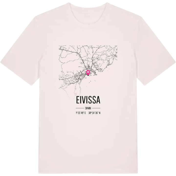 Eivissa karta t-shirt – t-shirt från PinShirt