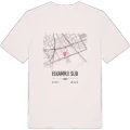 Eixample Sud karta t-shirt