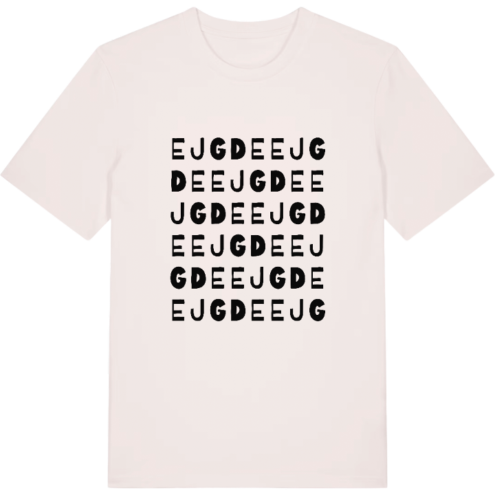 Ejgde ordlek t-shirt – t-shirt från PinShirt