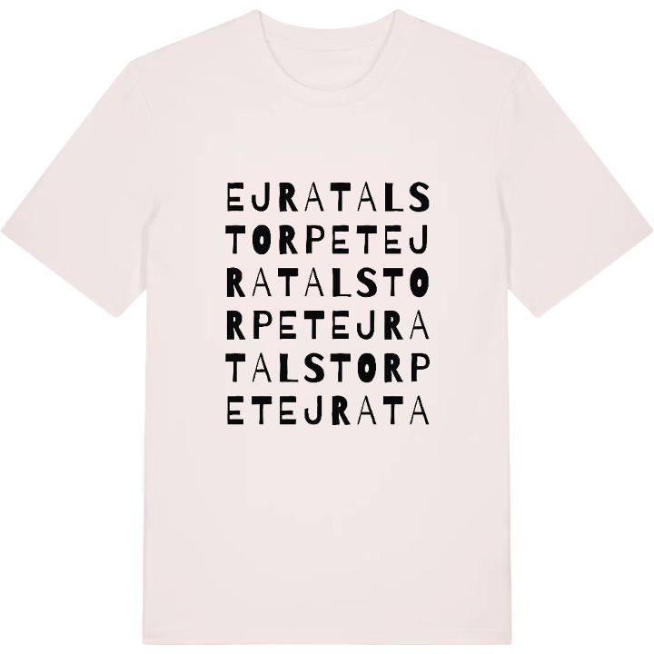 Ejratalstorpet ordlek t-shirt – t-shirt från PinShirt
