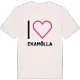 Jag älskar Ekamölla t-shirt stort tryck