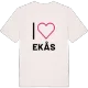 Jag älskar Ekås t-shirt stort tryck