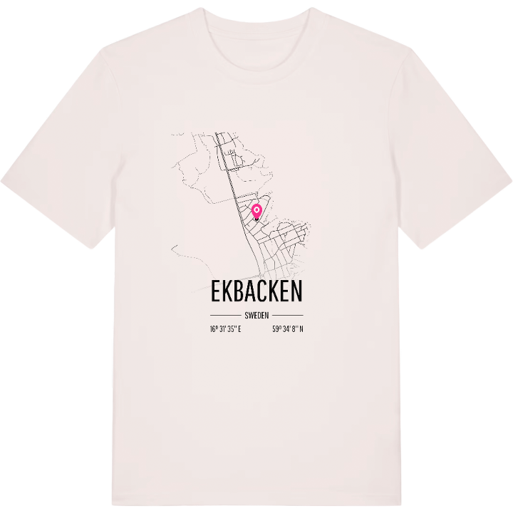 Ekbacken karta t-shirt – t-shirt från PinShirt