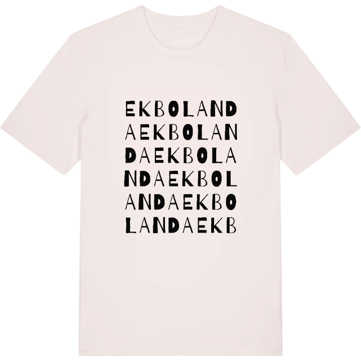 Ekbolanda ordlek t-shirt – t-shirt från PinShirt
