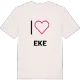Jag älskar Eke t-shirt stort tryck
