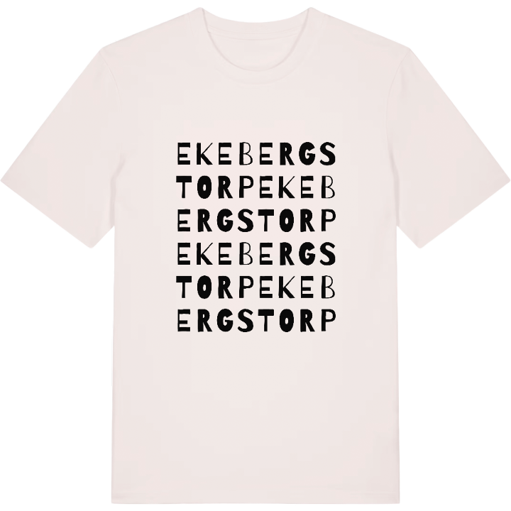 Ekebergstorp ordlek t-shirt – t-shirt från PinShirt