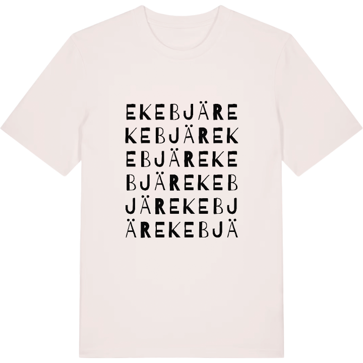 Ekebjär ordlek t-shirt – t-shirt från PinShirt