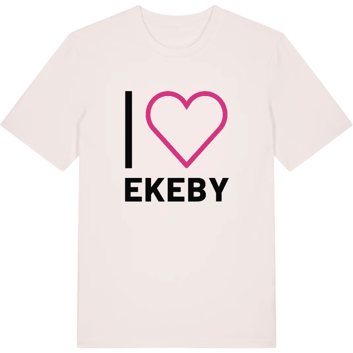 Jag älskar Ekeby t-shirt stort tryck – t-shirt från PinShirt